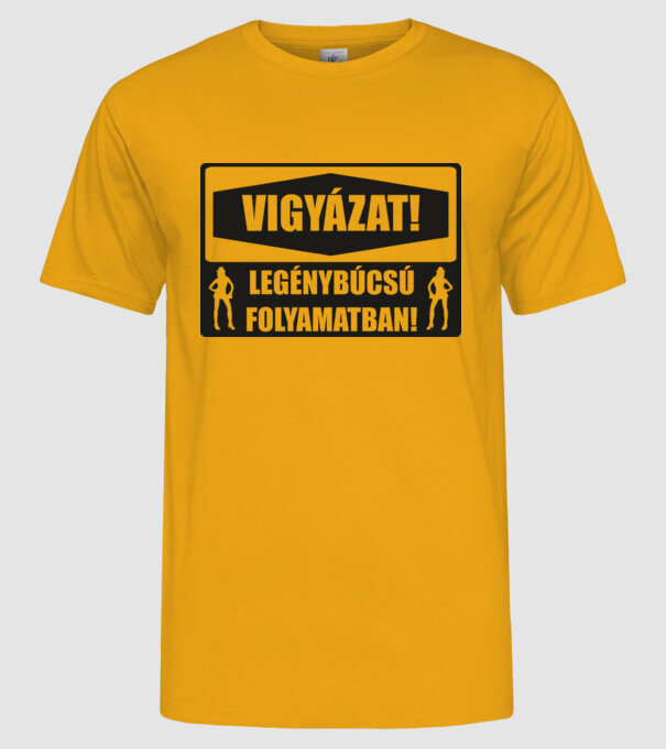  minta sárga pólón