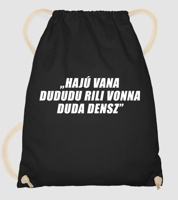  minta fekete pólón